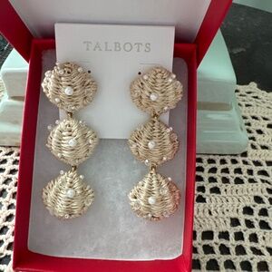 NWT Talbots Earrings